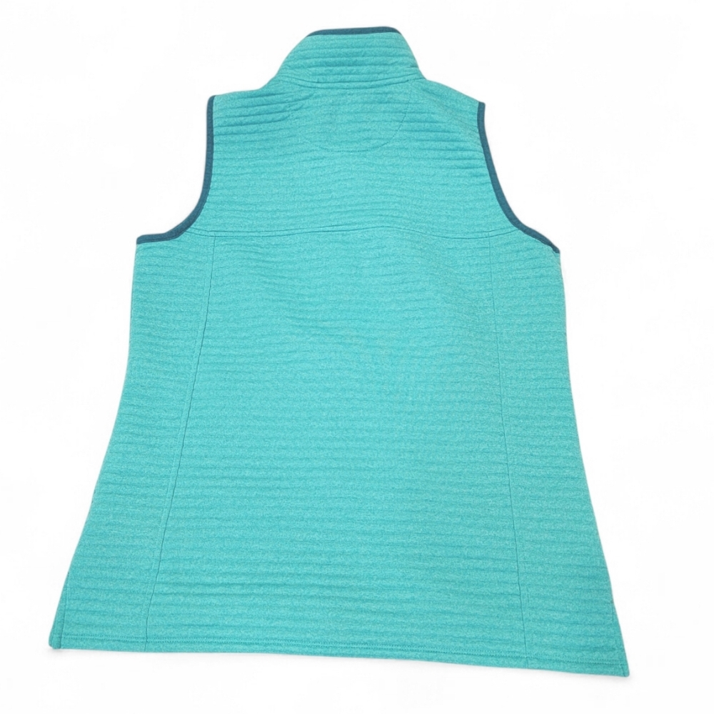 L.L. Bean Airlight Full-Zip Vest Teal Green Sleeveless Lightweight Women's M - Picture 4 of 17